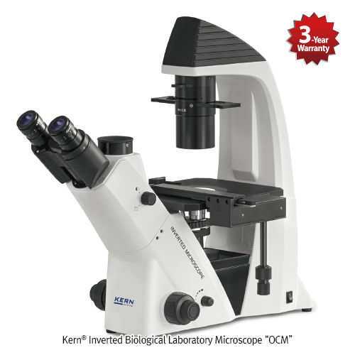 Microscope, Inverted, Fluorescene, Infinity Plan, HWF 10x/Ø22mm, LWD4x/10x/20x/40x/20xPH, Trinocular