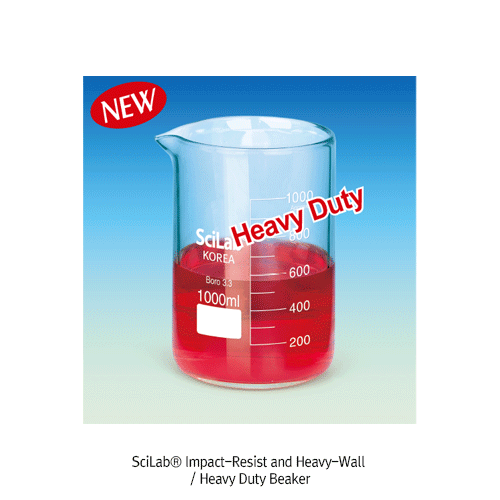 Beaker, Heavy-Wall, 10,000 / 1,000㎖ , Φ225×h340mm / thick 4.0