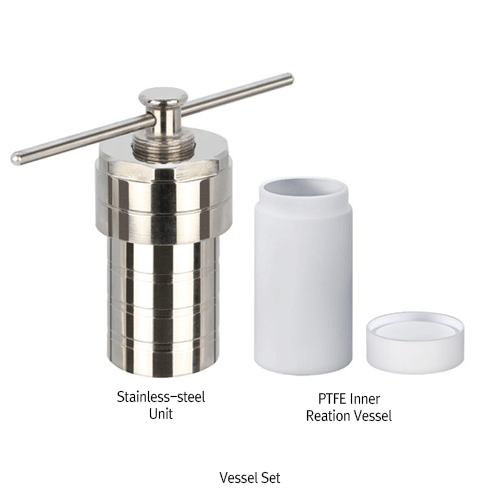 Reactor Vessel Set, 500ml, Φ122xh245mm, 10kg