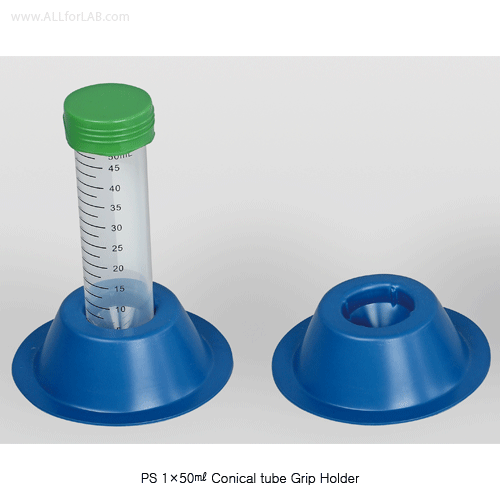 Holder, PS, for 50ml tube, 1hole, id.Φ30×od.Φ92×h27mm
