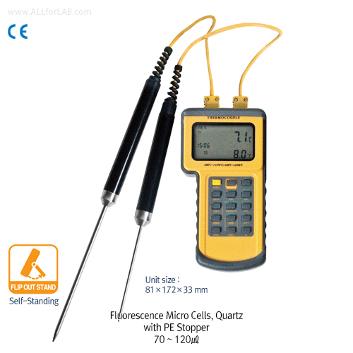 Thermometer Multi, w/o K-type Probe 2Ch.