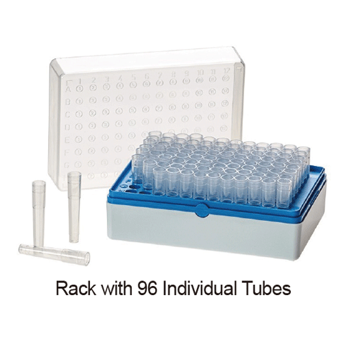Tube bulk strips of 8 tubes