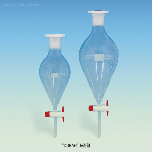 Funnel, sepa 1Lit., 29/32, PTFE Cock Bore 4.0 (구.DH.GL230184)