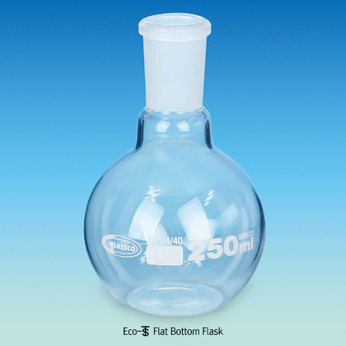 Flask, Flat-bottom, 24/40 ASTM Joint, 100ml, Φ65 X h109mm