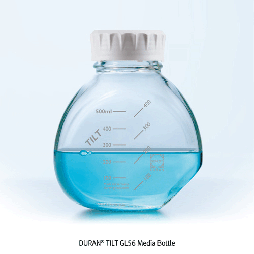 GL45 Thread Adaptor, for Bottle Top Vacu. Filt. Unit, PTFE, GL 45 External, GL 56 Internal