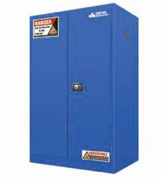 Safety Cabinets for Acid & Corrosives, "SCC-35", 1 Door, Manual, 2-Shelves, 350Lit