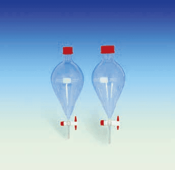 Funnel, sepa, 1000ml, Φ131mm, 24/40, with GL32, 4.0mm bore(plug)