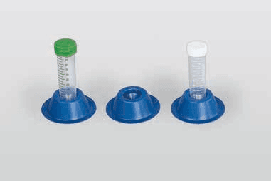Simple Rack, PP, for 15 & 50㎖, 27 holes, 235×140×h48mm with Φ17mm×12hole, Φ30mm×15hole