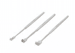 Retractor, SS, Senn-Muller, Blunt-3Prong, Blade-23×7mm, L160mm