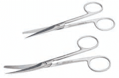 Scissors micro-dissecting, Curved, 110mm