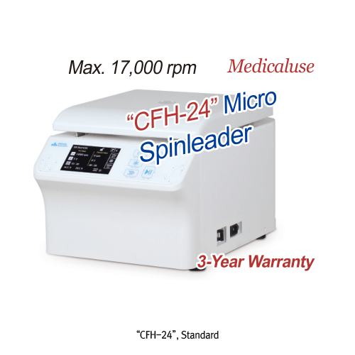 24-Places Hi-Speed Micro Centrifuge, Max. 17,000rpm