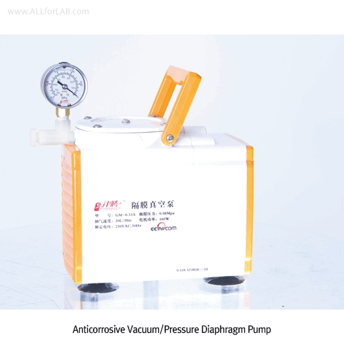 Vacuum Diaphragm Pump, “GM-0.50B”, 30Lit./min, Anticorrosive